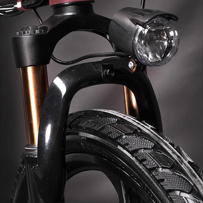 Fold Up Ebikes Built In Lithium Battery Full Suspension 48v 9.6Ah Richbit Top-730