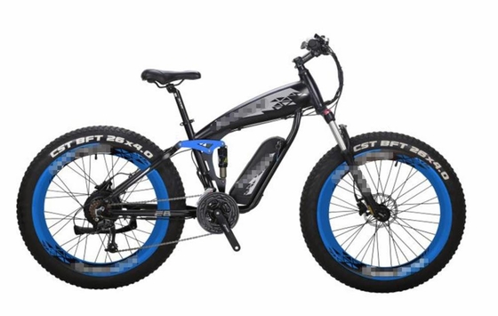 350w 26 Inch Fat Tire Ebike External Downtube Lithium Battery 48v Cysm Electric Bike